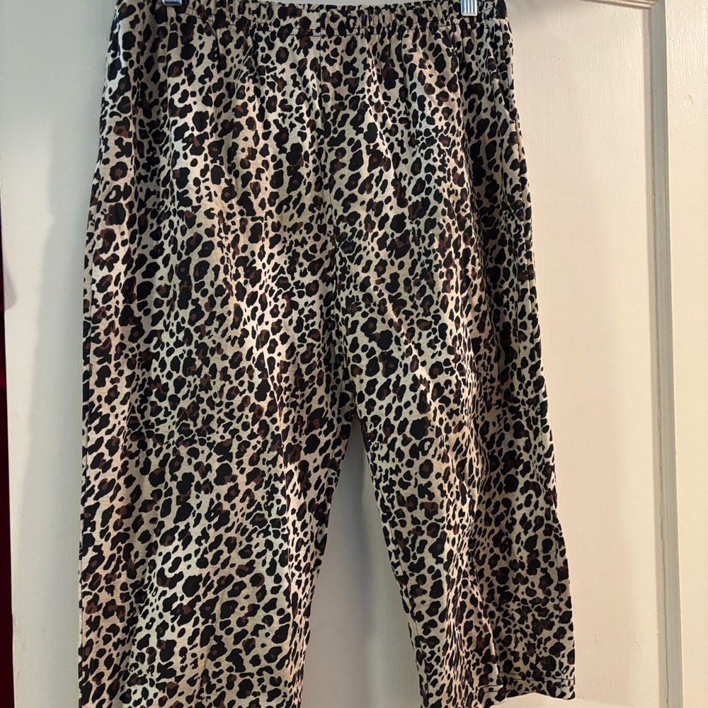Leopard Print Pants